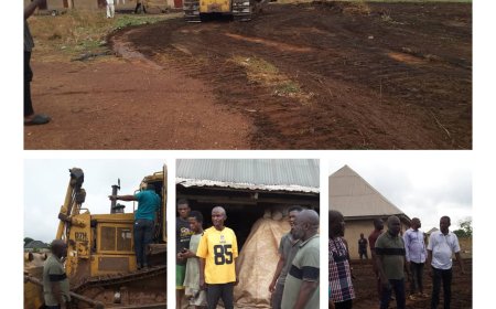 OGOJA COUNCIL CHAIRMAN COMMENCES  CLEANING OF OGOJA ULTRA MODERN MARKET