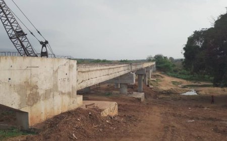 Constituents Hail Jarigbe  As Ukpagada Bridge Nears Complexion