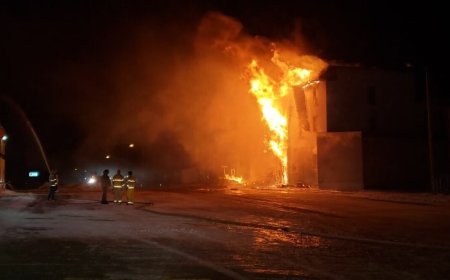 Angry Youths Set Hotel Ablaze Over Mysterious Death Of Guest