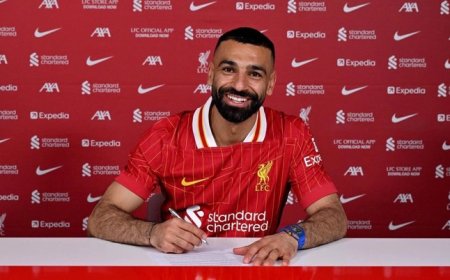 Breaking: Salah Signs 2 Years Contract Extension With Liverpool