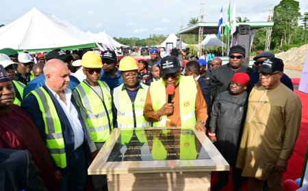Tinubu Inaugurates Lagos- Calabar Coastal Highway, Says Road Will Stimulate Economic Activities in South-South States