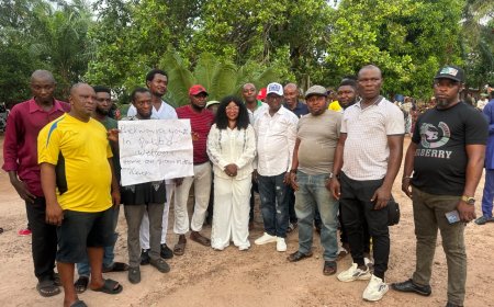 Council Chairman, Theresa Ushie, Storms Bekwarra in Triumphant Homecoming, Pledges Restoration of Peace