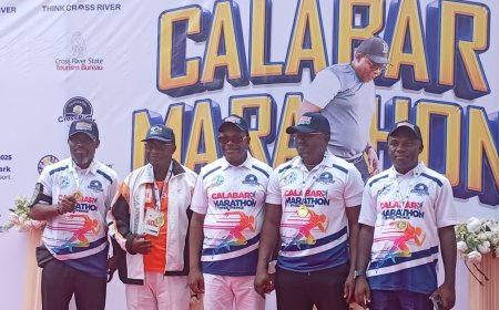 Plateau, Delta States Athletes Cart Home Medals At 2025 Calabar Marathon