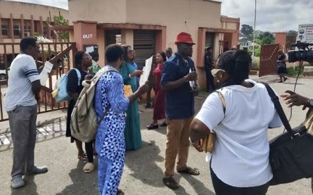 Federal Workers Embark On Protest Over Hardship 