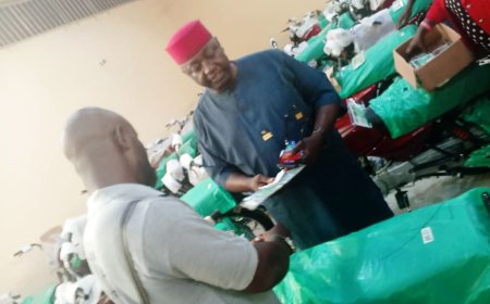 Cross River Gov’t Distributes Motorcycles to Boost TB Control, Rural Health Outreach