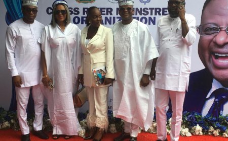 Cross River Mainstream Organisation Inaugurates Leadership, Rallies Support for Gov. Otu’s Second Term