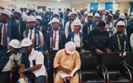 170 UNICAL FIRST SET OF ENGINEERING GRADUATES INDUCTED, TAKE OATH
