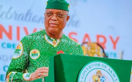 Umo Eno Hints at Possible Defection, Likens PDP to a Faulty Aircraft