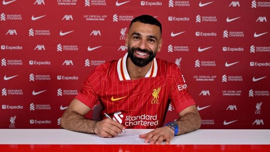 Breaking: Salah Signs 2 Years Contract Extension With Liverpool