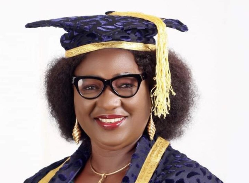 BEHOLD THE GOLDEN VICE CHANCELLOR, PROF. FLORENCE BANKU OBI