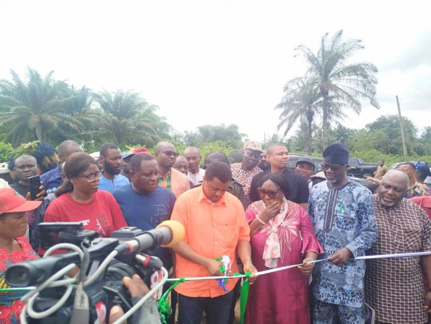 Akpabuyo Chairman, Stakeholders Applaud IFAD for New Market, Solar Borehole in Effanga Offiong