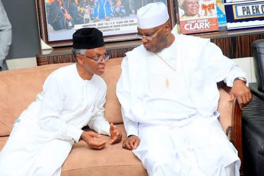 Atiku, El-Rufai’s Coalition Talks Doomed to Fail, Says APC Chairman