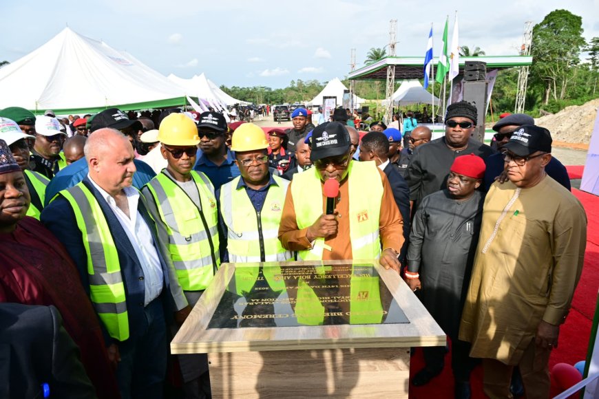 Tinubu Inaugurates Lagos- Calabar Coastal Highway, Says Road Will Stimulate Economic Activities in South-South States