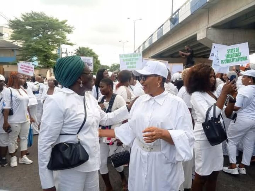 Counter Protest Rocks Port Harcourt