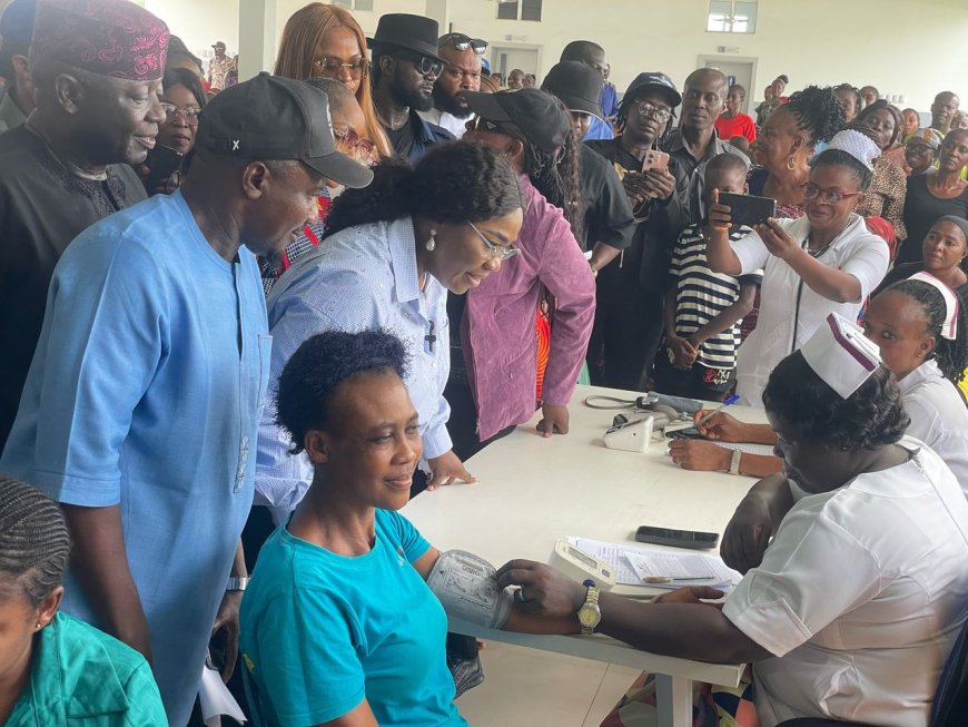 Over 11,000 Beneficiaries and Counting: C’River First Lady’s Free Medical Outreach Reaches Obudu 