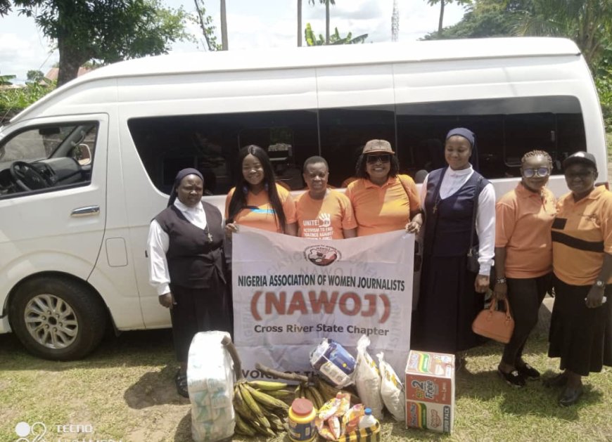 C' River NAWOJ Celebrates Easter With Home for the Aged in Calabar