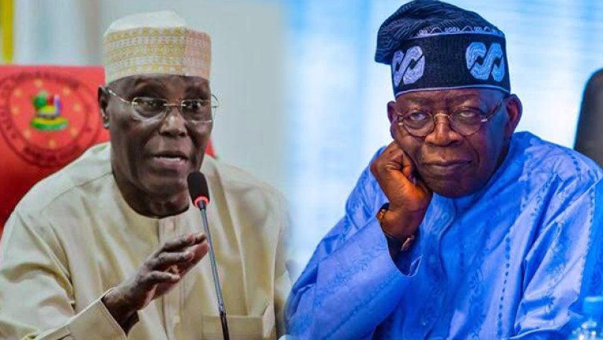 Atiku Calls for Rejection of Tinubu's Re-election Bid, Describes His Administration as a Failure