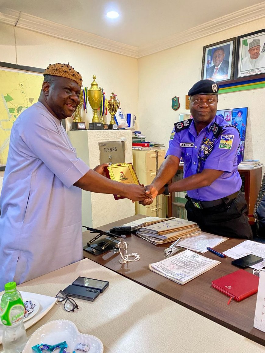 Senator Williams Visits C'River Police Commissioner, Pledges Support for Security Advancement