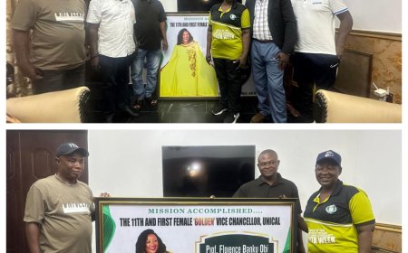 AN EVENING WITH UNICAL VC, PROF. FLORENCE OBI