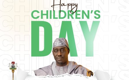 Senator Jarigbe Felicitates With Nigerian Children on Children's Day