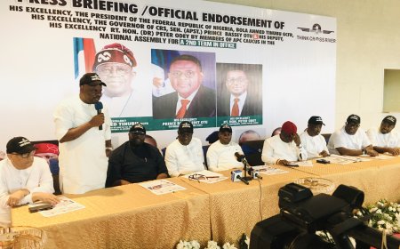 C’ River APC National Assembly Caucus Endorse Gov. Otu, President Tinubu For Second Term