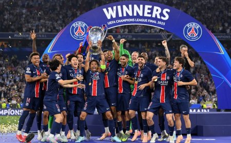 BREAKING: PSG Make History with 5-Star Masterclass to Win Maiden Champions League Trophy