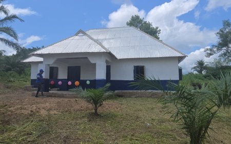 OGOJA COUNCIL CHAIRMAN INAUGURATES MBOK 1 HEALTH FACILITY