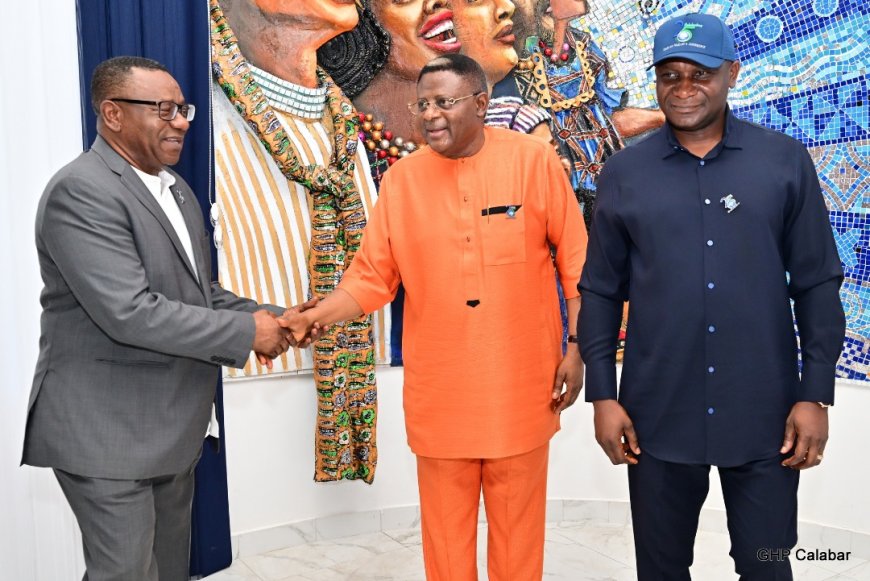 PHOTO STORY: MD NDDC, C’River Rep Visit Gov Otu, Strengthens Partnership
