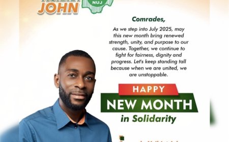 NUJ 2025: WE'LL PRIORITISE JOURNALISTS WELFARE, SKILLS DEVELOPMENT- NSIBIET JOHN