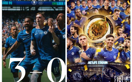 Chelsea Demolishes European Champions, PSG,  Lifts Revamped FIFA Club World Cup