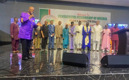 Archbishop Isong PFN South South Leadership Continues Apostolic Visitation To Delta State