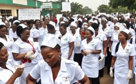THE STRIKE OF THE NURSES, THE SUFFERING OF A NATION