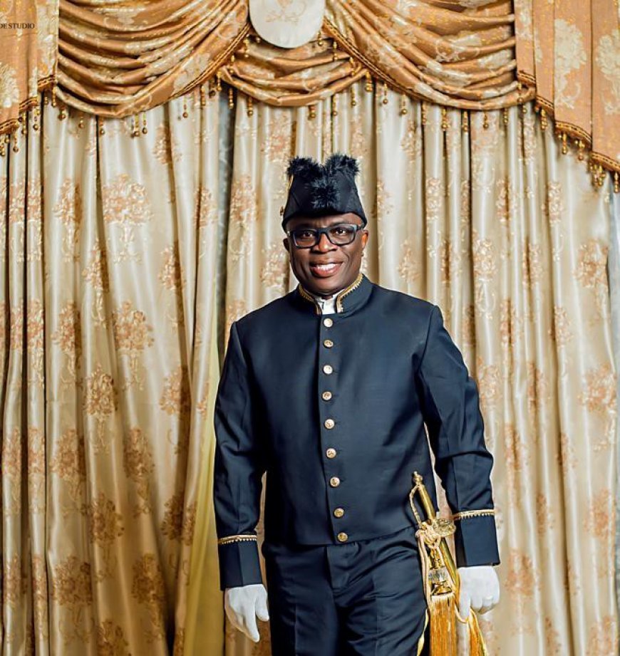 Royal Honour: Author Jarvis University VC, Prof. Edet, Honoured With Catholic Order of Saint Sylvester