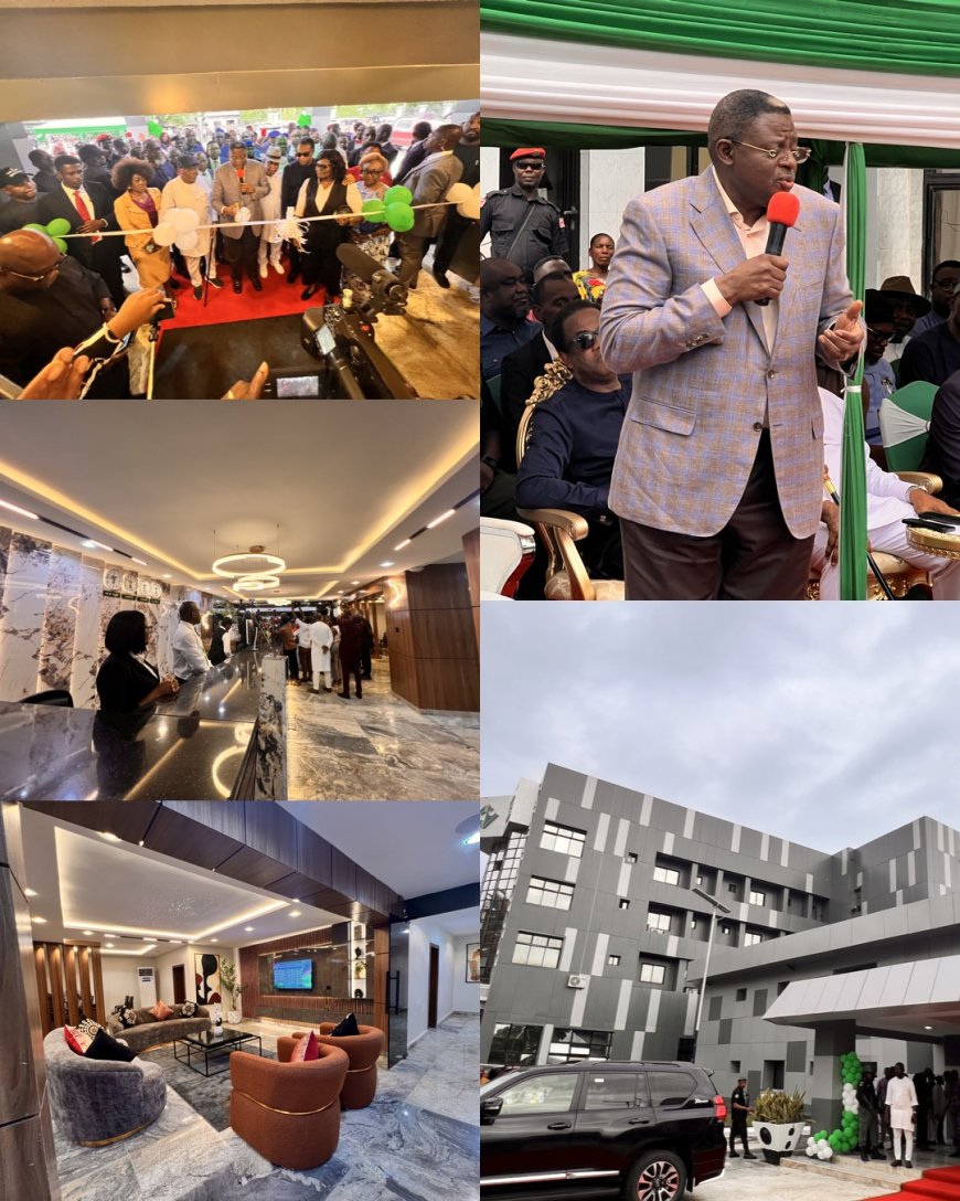 Gov. Otu Commissions Newly-Remodelled Channels View Hotels In Calabar