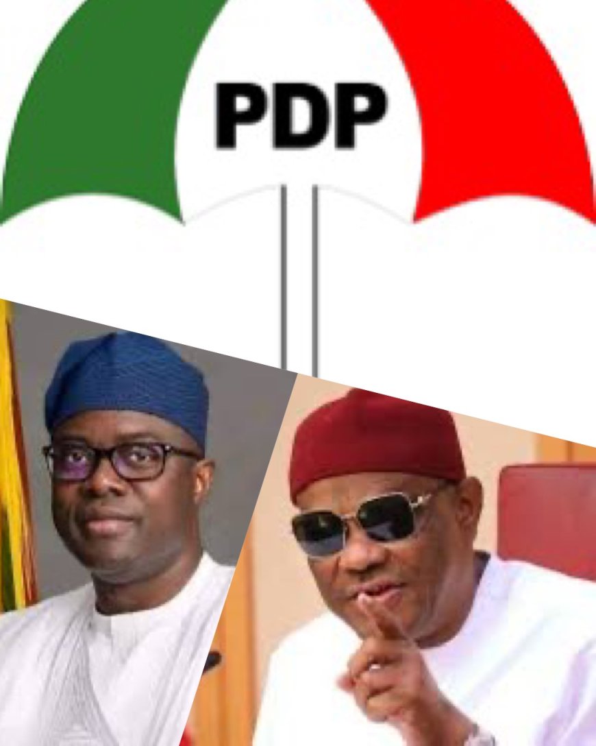 POLITICS: WIKE, MAKINDE INTENSIFY BATTLE OVER CONTROL OF  PDP STRUCTURE