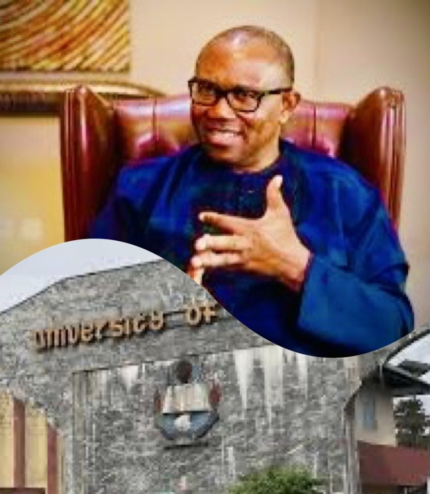 Peter Obi Decries Leadership Failure in Education Sector, Donates ₦20m to Boost Unical Dental Faculty