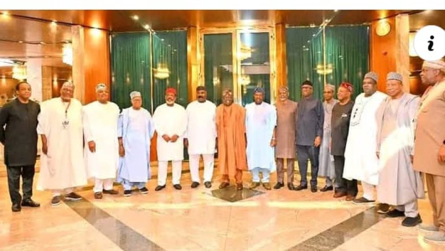 ’99 Governors Urge Tinubu to Prioritise Jobs Over Palliatives Propose Cottage Industries as Long-Term Economic Fix