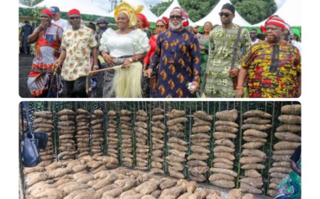 Pomp, As Rep Igariwey Treated Constituents To New Yam Cultural Fiesta