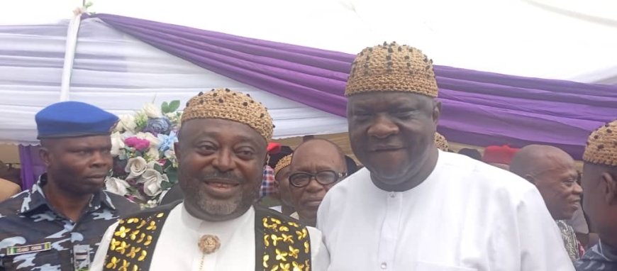 PICTORIALS FROM CIVIC RECEPTION, CHIEFTAINCY CONFERMENT ON HON. YIBALA IYANG, YAKURR CHAIRMAN