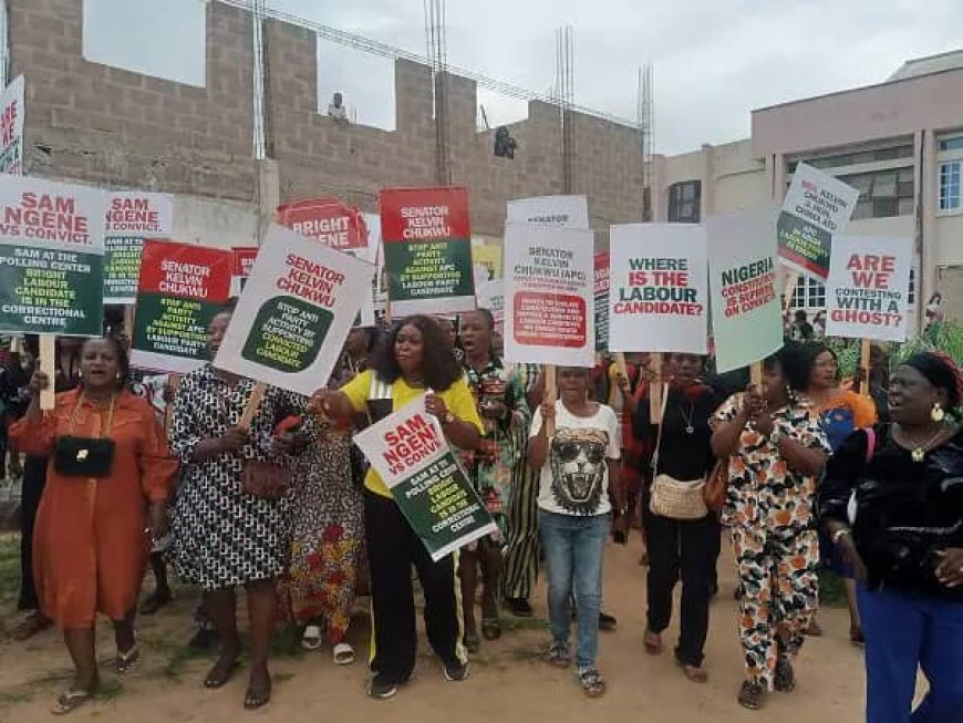 By-Elelction: Tension In Enugu South As PDP Protests Moves By Minister To Hijack Processes