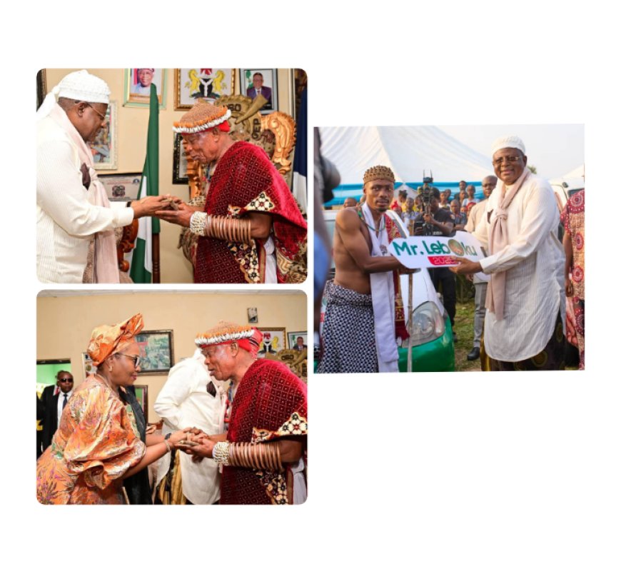 TOURISM: Gov. Otu, Wife Grace 2025 Leboku New Yam Festival, Promise More Agricultural Dev