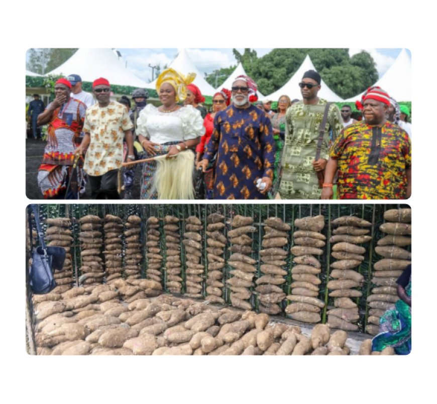 Pomp, As Rep Igariwey Treated Constituents To New Yam Cultural Fiesta