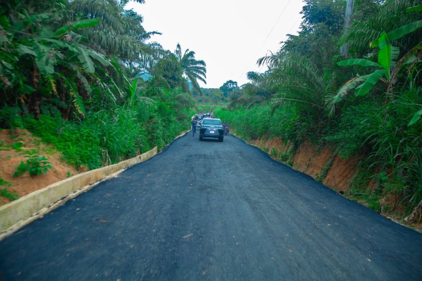 Sen. Jarigbe Breaks Record, Inaugurates First Rural Road Project in Obanliku Community