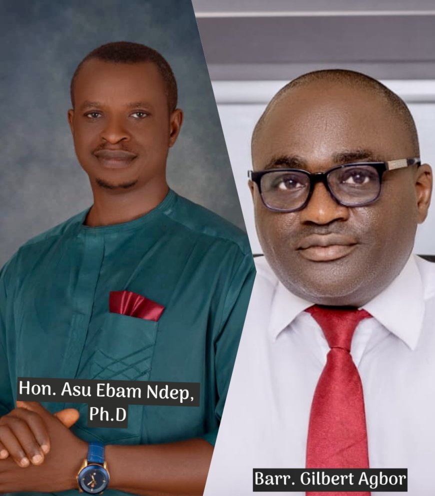 Gov. Otu’s Aide, Gilbert Agbor, Felicitates Hon. Asu Ebam Ndep at 50