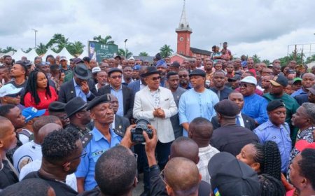 Former Akwa Ibom Governor Udom Emmanuel Visits Uyo, For The First Time After Successors Defection Speaks on 2027 Political Direction