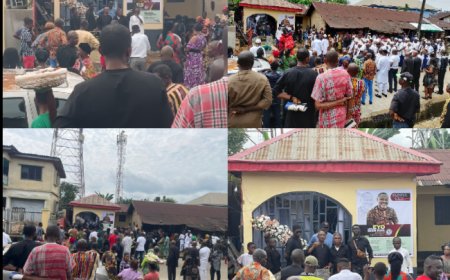 Rt. Hon. Orok Duke Pays Last Respects to Late Eyo Edem Duke