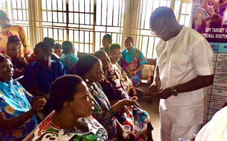 Gov Otu’s Health Adviser Delivers Malaria Preventives to Safeguard Mothers, Babies