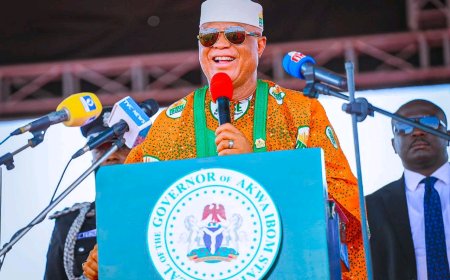 AKWA IBOM AT 38 BROADCAST BY GOV UMO ENO, Ph.D