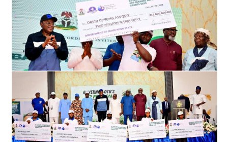 Cross River State Government Empowers 400 Citizens with ₦800 Million Grants