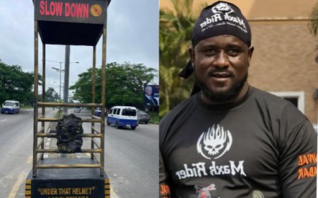 Group Erects Traffic Booth in Honour of Late Biker, Lasisi Effangha